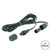 Vickerman X6G6613 10' Green Wire Coaxial Ext Cord 4/Bag