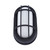 Euri Lighting EOL-WL13BK-3100se - LED Oval Bulkhead Wall Light - CCT Selectable