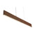 Euri Lighting EWD3-20W113W Euri Lighting - Indoor 39 Inch Linear LED Wood Pendant - 20W - 3000K 