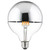Sunlite 41605-SU Sunlite - Clear Silver Bowl LED G40 Globe Bulb - 7W - 2700K - 3 Pack 