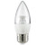 Sunlite 41777-SU Sunlite - Clear LED B13 Torpedo Bulb - 7W - 5000K 