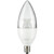 Sunlite 80783-SU Sunlite - Clear LED B13 Torpedo Bulb - 7W - 4000K - E12 Candelabra Base 