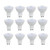 Halco 80529 Halco - White LED MR16 Flood Bulb - 4.5W - 2700K - GU10 Base