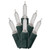 Vickerman X4G7101PBG Vickerman - 34 ft 100-Light Outdoor Warm White LED Mini Christmas Light String - Green Wire