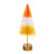 Vickerman LS221718 Orange Bottle Brush Table Top Christmas Tree Set of 3