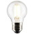 Satco S21222 Satco - Clear LED G16.5 Globe Bulb - 5.5W - 4000K - 90 CRI 
