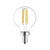 GE Lighting 93142798 GE Lighting - Clear LED G16.5 Globe Bulb - 4W - 2700K 