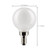 Satco S21876 Satco - Frosted LED Filament G16.5 Globe Bulb - 5W - 5000K - 90 CRI 