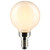 Satco S21876 Satco - Frosted LED Filament G16.5 Globe Bulb - 5W - 5000K - 90 CRI 