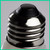 Satco S21878 Satco - Frosted LED Filament G16.5 Globe Bulb - 5W - 5000K - 90 CRI 