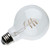 Satco S11531 Satco - Clear LED G25 Globe Bulb - 6W - 3000K - 93 CRI 