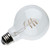 Satco S11522 Satco - Clear LED G25 Globe Bulb - 6W - 2700K - 93 CRI 