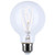 Satco S11528 Satco - Clear LED Filament G25 Globe Bulb - 6W - 2700K - 93 CRI 