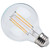 Satco S12152 - 8W LED G25 Bulb - 3000K-2000K Warm Dimming - E26 Base
