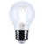 Satco S12475 - 4W G16.5 LED Globe - 3500K - Medium Base, Dimmable