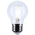 Satco S12476 Satco - Clear LED G16.5 Globe Bulb - 4W - 5000K - 92 CRI 
