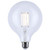 Satco S12155 Satco - Clear LED G40 Globe Bulb - 8W - 3000K to 2000K - 90 CRI 