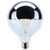 Satco S12545 Satco - Silver Bowl LED G40 Globe Bulb - 8W - 2700K - 90 CRI 