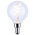 Satco S12561 Satco - Clear LED Filament G16.5 Globe Bulb - 4W - 3000K - 93 CRI 