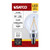 Satco S12471 Satco - Clear LED G16.5 Globe Bulb - 3W - 3000K - 92 CRI 