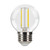 Halco 82661 Halco - Clear LED Filament G16.5 Globe Bulb - 3W - 3000K - 90 CRI 
