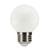 Halco 82665 Halco - Frosted LED Filament G16.5 Globe Bulb - 4W - 5000K - 90 CRI 