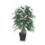 Vickerman TBU2840-0414 4ft Artificial Mango Bush in Willow Pot
