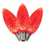 Vickerman XLEDC93-25 C9 Prism LED Red Spare Christmas Bulbs