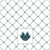 Vickerman X4G4632 120Lt 4'x6' LED Teal/Gw WideAngle Net