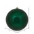 N592574DSV Vickerman - 10 in Midnight Green Shiny Ball UV Resistant Christmas Ornament