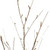 Vickerman X220840 4' Brown Frosted Twig Tree LED 48WW