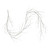 Vickerman X221518 6' White Birch Twig Garland 48WW LED B/O