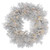 Vickerman A155348LED 48" Flk Alberta Wreath w/Cone LED 100WW