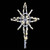 Vickerman D446120 2' LED Bethlehem Tree Star 40 C7LED WmWt