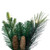 Vickerman DT210625LED 24" Emerald Mix Fir Wreath Dura-Lit 50WW