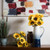 Vickerman FA174901 22" Yellow Sunflower Bush