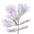 Vickerman K171376LED 7.5' x 48" Flocked Half Atka Pine 250WW