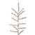 Vickerman K226186LED 10' x 81" Flocked Pistol 3mm 3400WW