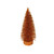 Vickerman LS190788 Copper Glitter Oval Table Top Christmas Tree Set of 3