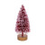 Vickerman LS220103 Red Bottle Brush Table Top Christmas Tree Set of 3