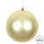 N170638D Vickerman - 4 in Champagne Matte Glitter Ball Christmas Ornament - 4 Pack