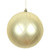 N170638D Vickerman - 4 in Champagne Matte Glitter Ball Christmas Ornament - 4 Pack