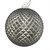 N188725D Vickerman - 6 in Limestone Glitter Ball Christmas Ornament - 4 Pack