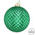 N188744D Vickerman - 6 in Seafoam Glitter Ball Christmas Ornament - 4 Pack