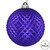 N188766D Vickerman - 6 in Purple Glitter Ball Christmas Ornament - 4 Pack