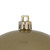 Vickerman N591238DCV Vickerman - 4.75 in Champagne Candy Ball UV Resistant Christmas Ornament - 4 Pack 