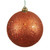 Vickerman N591518DQ Vickerman - 6 in Burnished Orange Sequin Ball Christmas Ornament - 4 Pack 