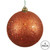 Vickerman N591518DQ Vickerman - 6 in Burnished Orange Sequin Ball Christmas Ornament - 4 Pack 