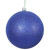 Vickerman N591522DG Vickerman - 6 in Cobalt Blue Glitter Ball Christmas Ornament - 4 Pack 
