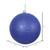 Vickerman N591522DG Vickerman - 6 in Cobalt Blue Glitter Ball Christmas Ornament - 4 Pack 